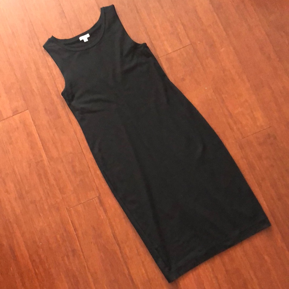 GAP Black Knit Pencil Dress